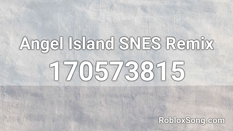 Angel Island SNES Remix Roblox ID
