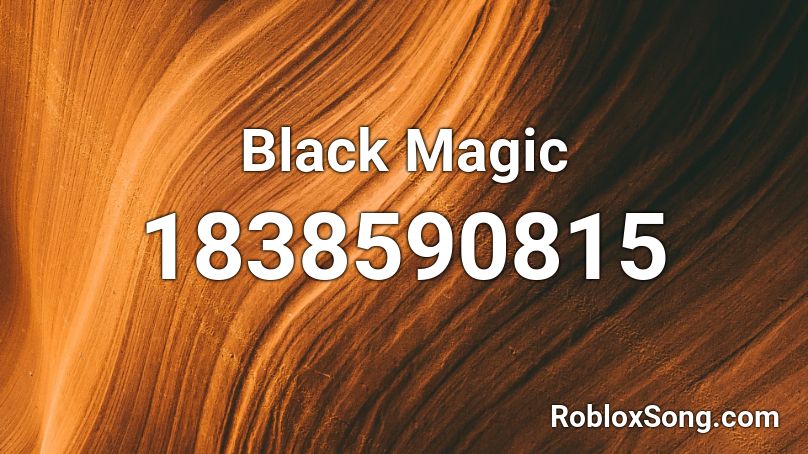 Black Magic Roblox ID