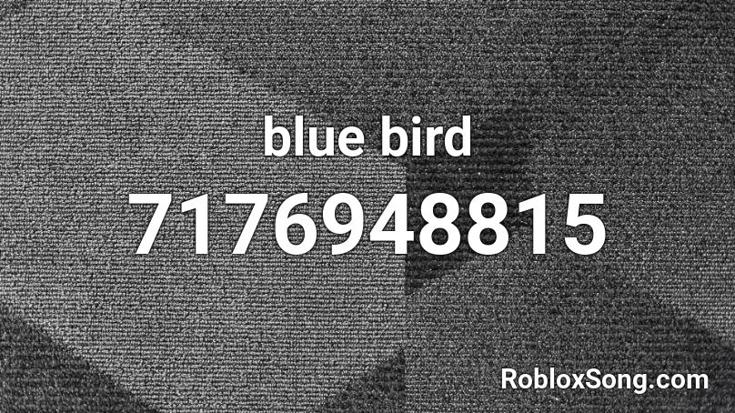 blue bird Roblox ID
