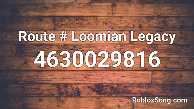 Roblox: Loomian Legacy Codes