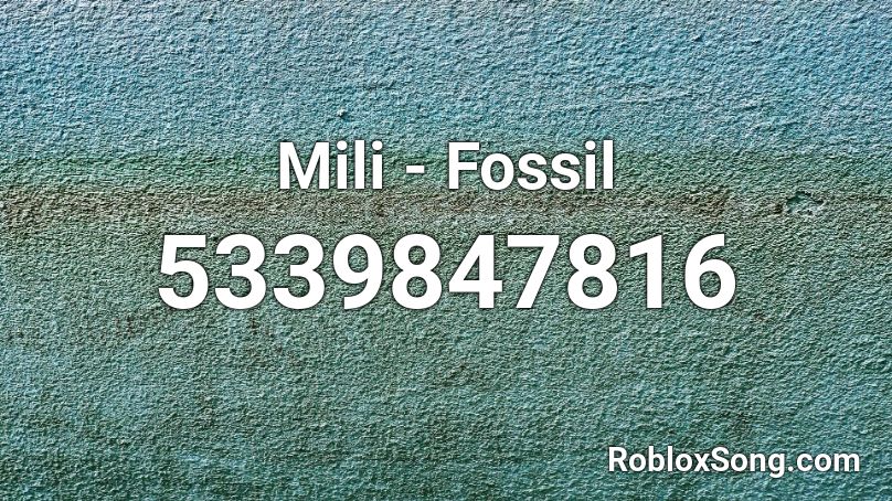 Mili - Fossil Roblox ID