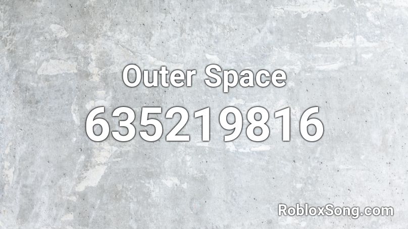 Outer Space Roblox ID