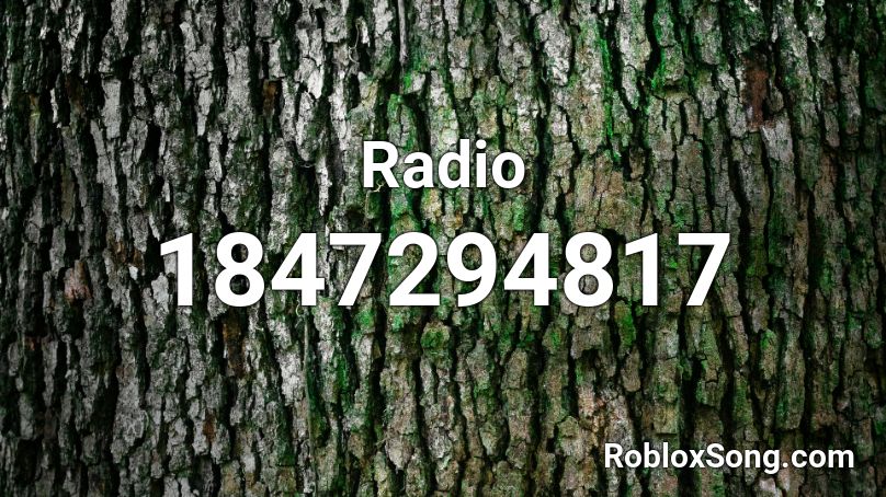 Radio Roblox ID