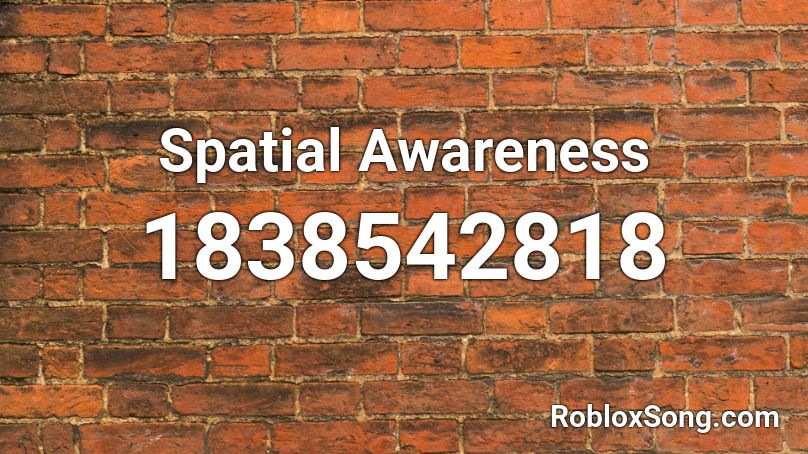 Spatial Awareness Roblox ID