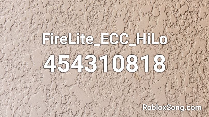 FireLite_ECC_HiLo Roblox ID