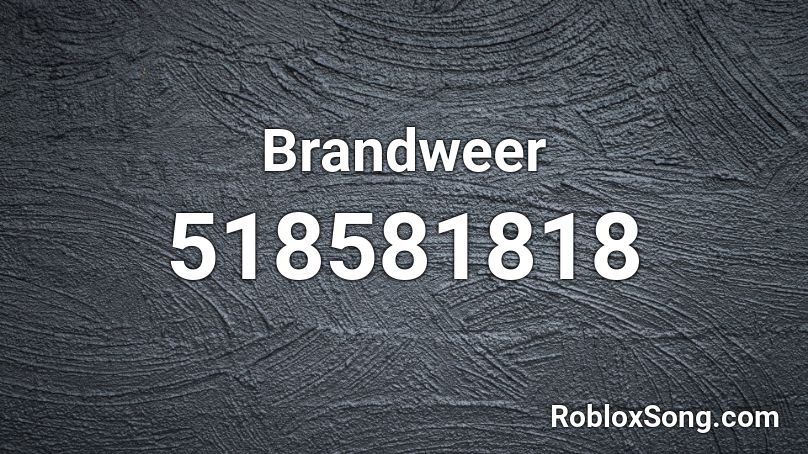 Brandweer Roblox ID