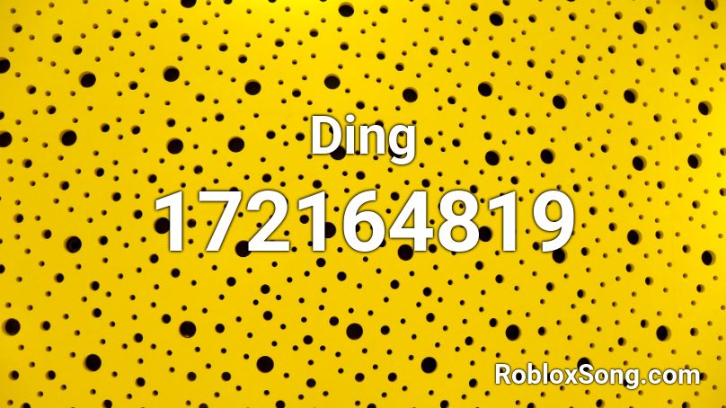 Ding Roblox ID