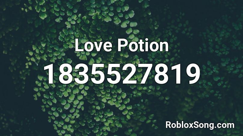 Love Potion Roblox ID