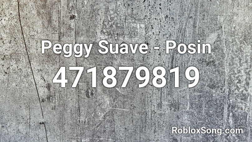 Peggy Suave - Posin Roblox ID
