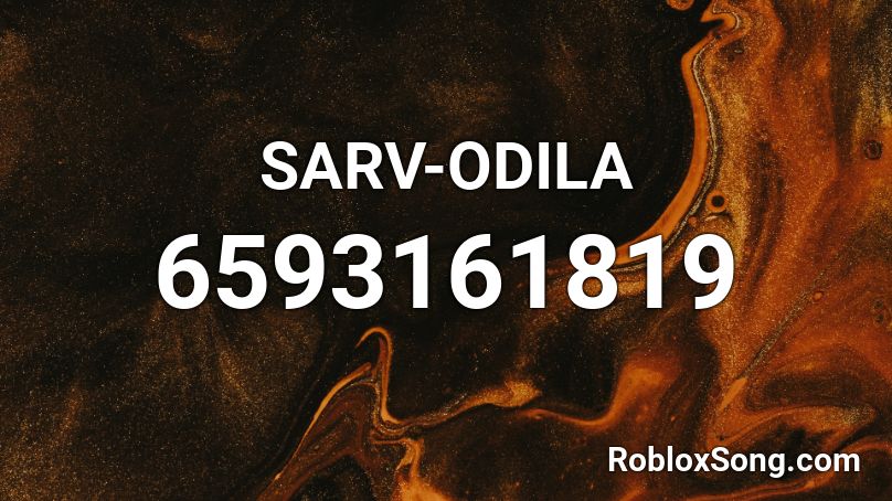 SARV-ODILA Roblox ID