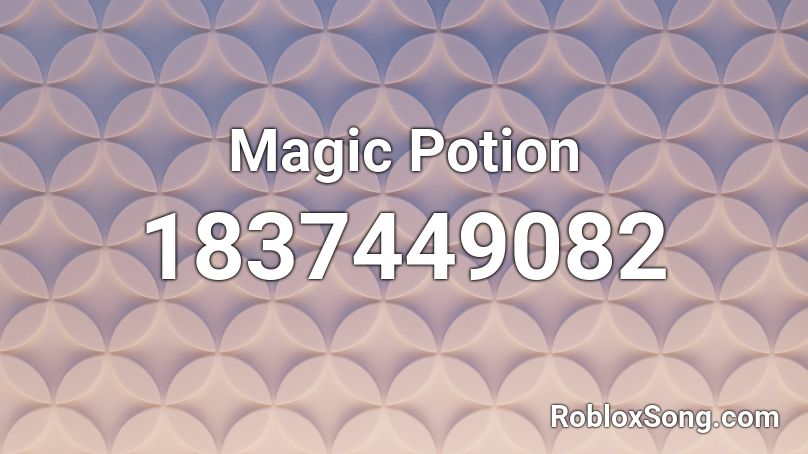 Magic Potion Roblox ID