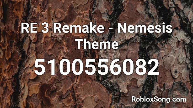 RE 3 Remake - Nemesis Theme Roblox ID