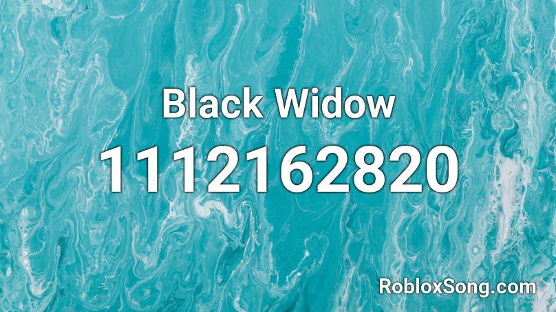 Black Widow Roblox ID