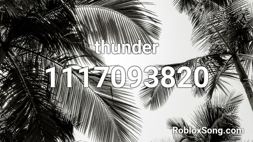 thunder Roblox ID