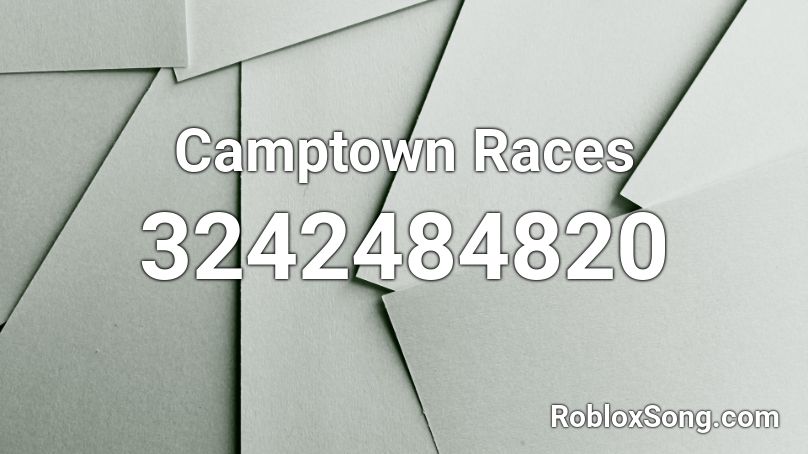 Camptown Races Roblox ID
