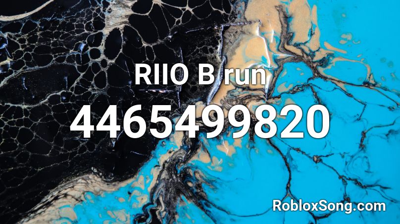 RIIO B run Roblox ID