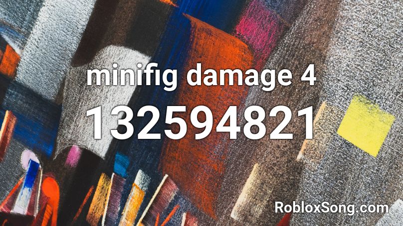 minifig damage 4 Roblox ID