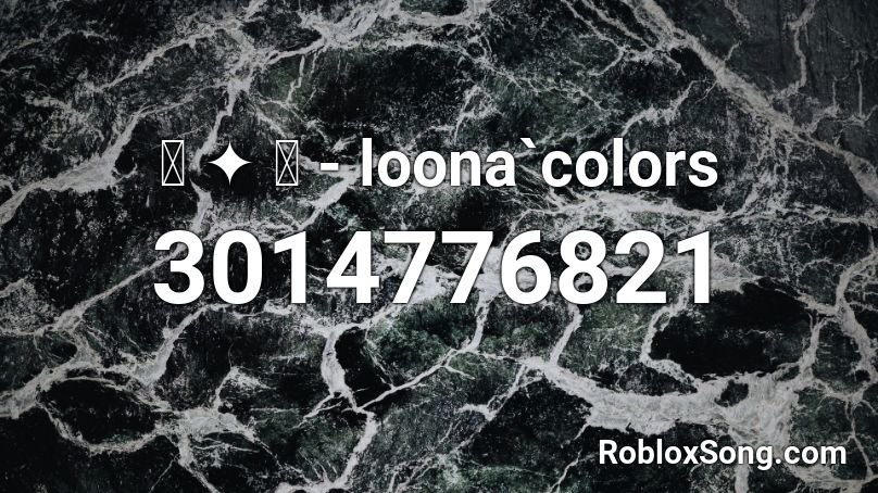 ꒰ ༉ ꒱ - loona`colors Roblox ID