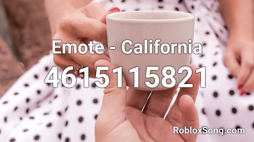 Emote - California Roblox ID