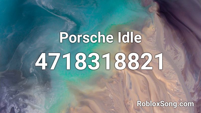 Porsche Idle Roblox ID