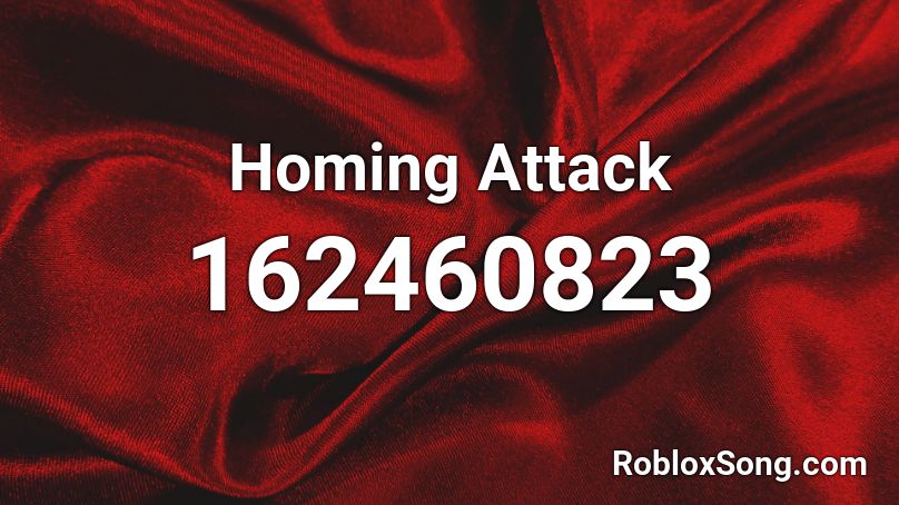 Homing Attack Roblox ID