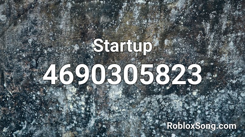 Startup Roblox ID