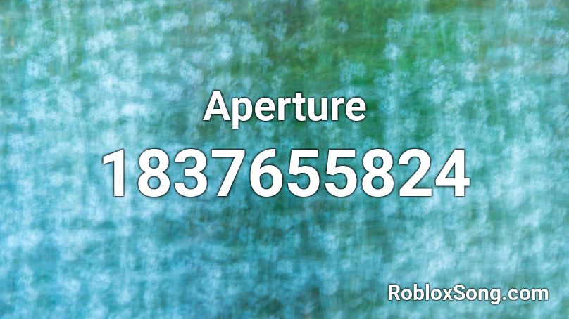 Aperture Roblox ID