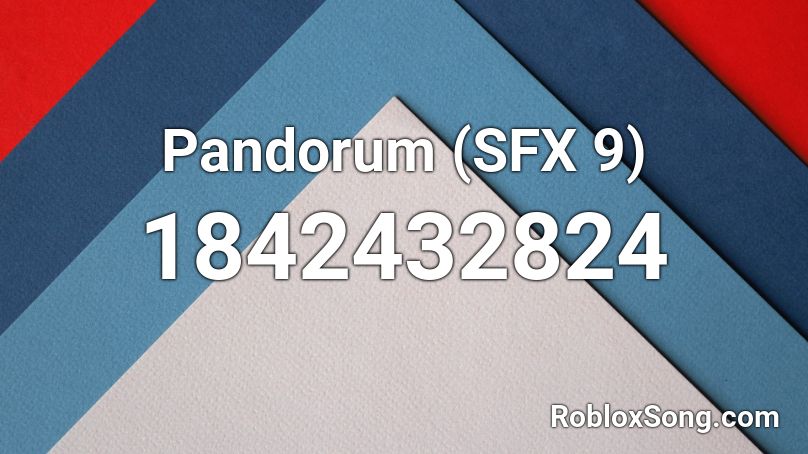 Pandorum (SFX 9) Roblox ID