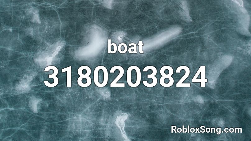 boat Roblox ID