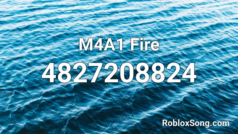 M4A1 Roblox ID