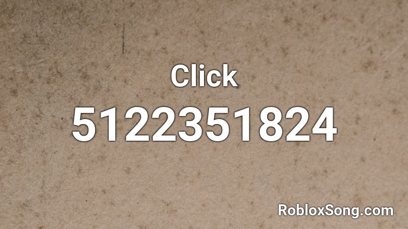 Click Roblox ID