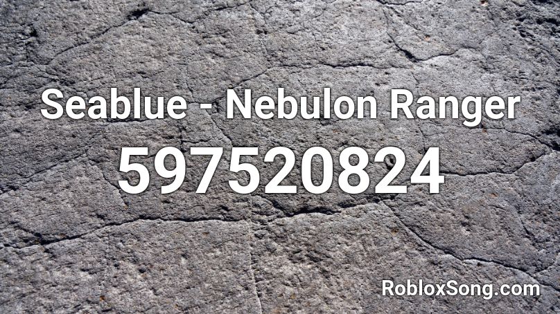 Seablue - Nebulon Ranger Roblox ID