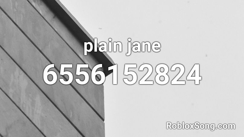plain jane Roblox ID