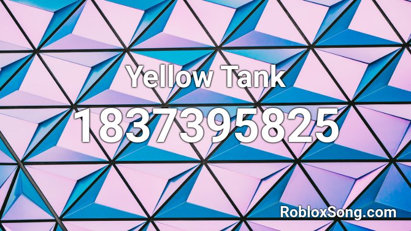 Yellow Tank Roblox ID
