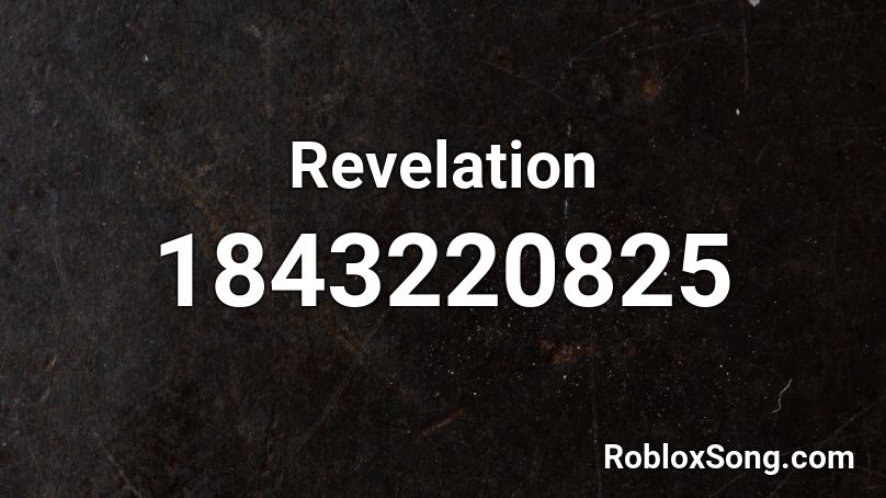 Revelation Roblox ID