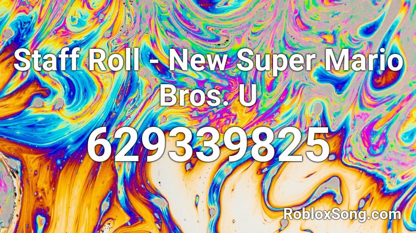 Staff Roll New Super Mario Bros U Roblox Id Roblox Music Codes - flamingosis sunset part roblox