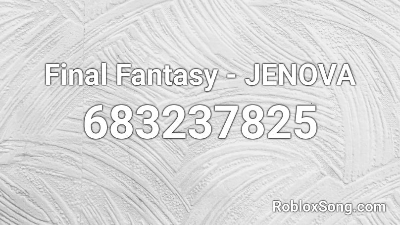 Final Fantasy - JENOVA Roblox ID