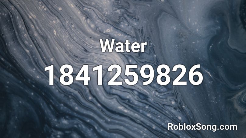 Water Roblox ID