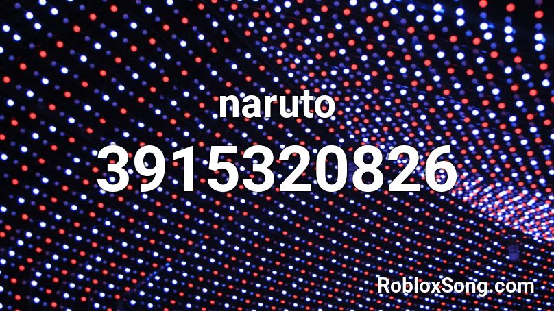 naruto Roblox ID