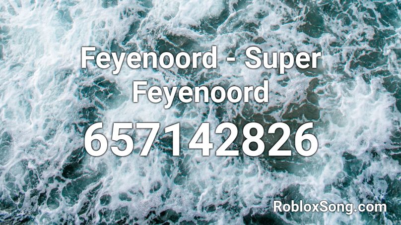 Feyenoord - Super Feyenoord Roblox ID