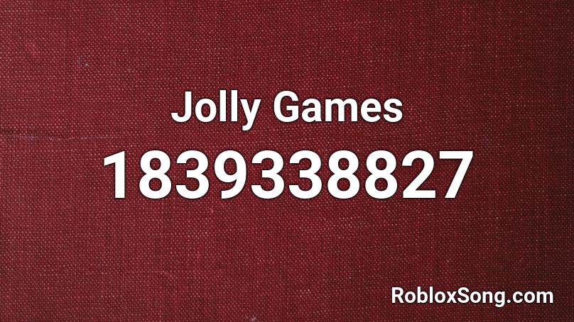 Jolly Games Roblox ID