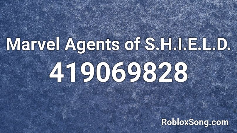 Marvel Agents of S.H.I.E.L.D. Roblox ID