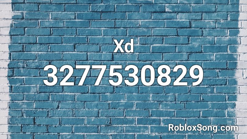Xd Roblox ID