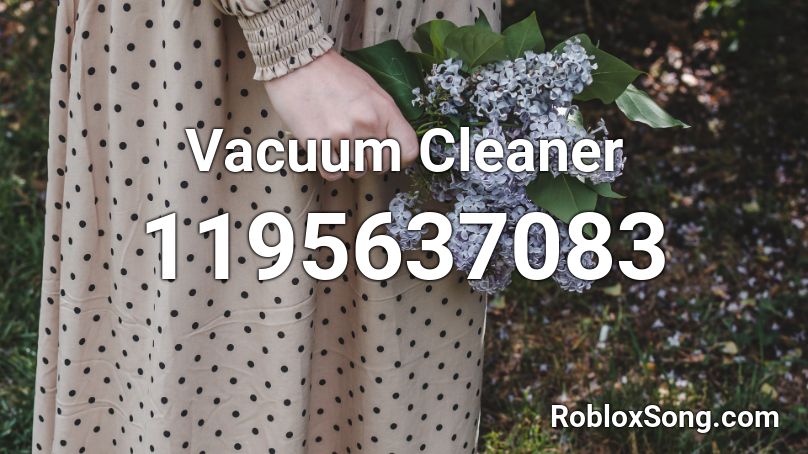 Vacuum Cleaner  Roblox ID