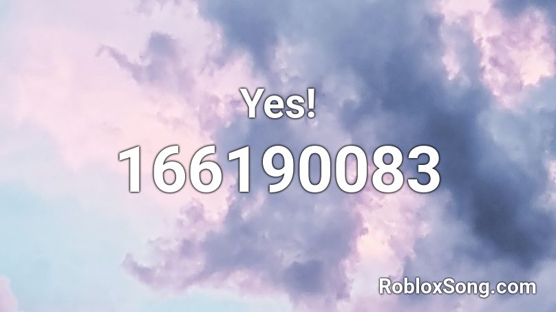 Yes! Roblox ID