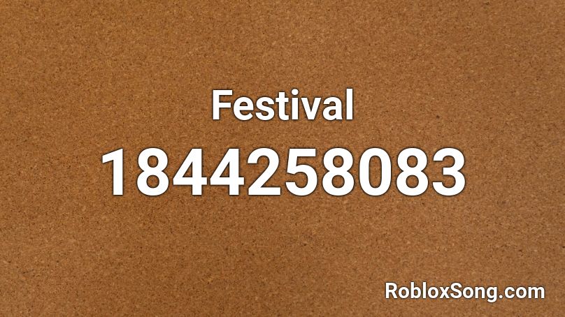 Festival Roblox ID