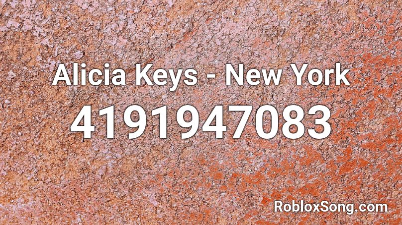 keys alicia roblox york codes song