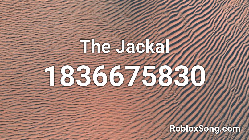 The Jackal Roblox ID