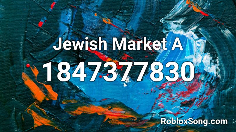 Jewish Market A Roblox ID