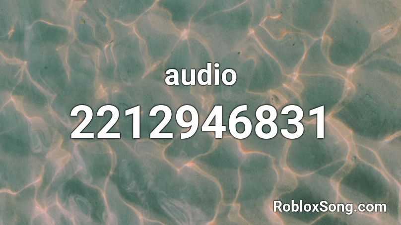 audio Roblox ID